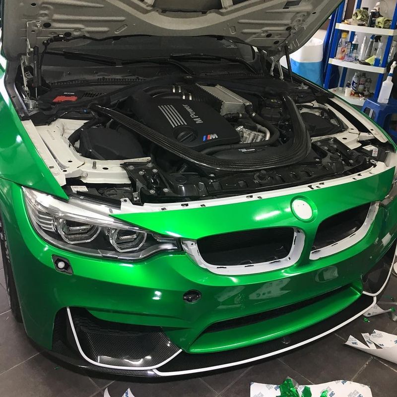 3M 2080-G336 Metallic Gloss Green Envy Vinyl