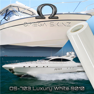 OMEGA SKINZ OS-703 Luxury White 9010 Vinyl