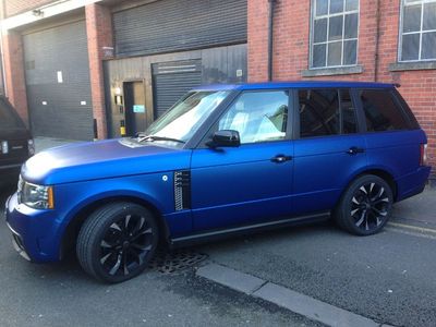 Avery Matte Metallic Blue