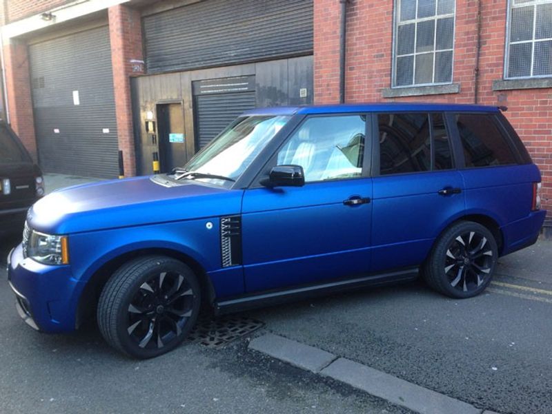 Avery Matte Metallic Blue