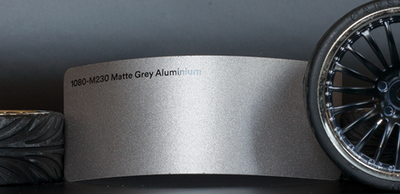 3M 2080-M230 Metallic Matte Grey Aluminium Vinyl