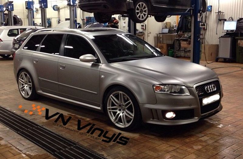 VN WRAP - MATT SILVER VINYL