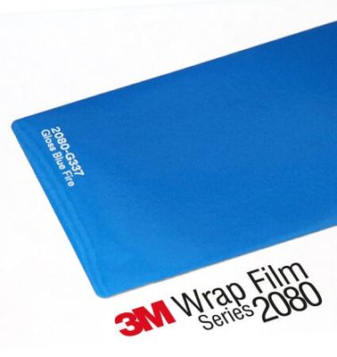 3M 2080-G337 Gloss Blue Fire Vinyl