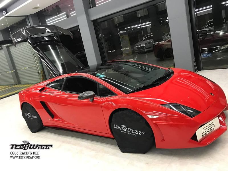 TeckWrap CG06-HD Racing Red