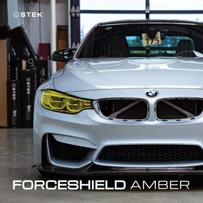 STEK FORCESHIELD Amber (Gul) PPF Lyktfilm
