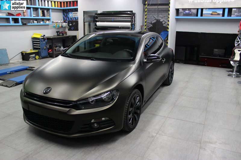 3M 2080-SP242 Satin Gold Dust Black Vinyl