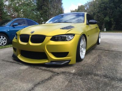 3M 2080-S335 Satin Metallic Bitter Yellow Vinyl