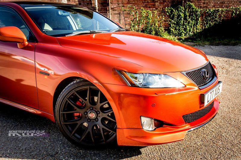 3M 2080-G364 Metallic Gloss Fiery Orange Vinyl