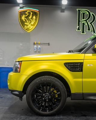 KPMF Matt Iced Yellow Titanium K75534 Vinyl