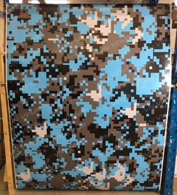 VN WRAP - BLÅ DIGITAL CAMO VINYL