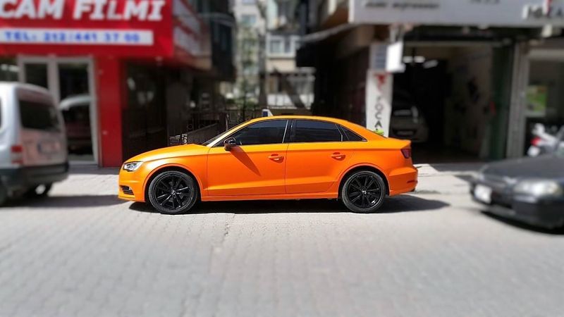 KPMF Matt Sunset Orange K89441 Vinyl