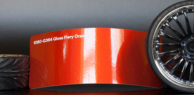 3M 2080-G364 Metallic Gloss Fiery Orange Vinyl