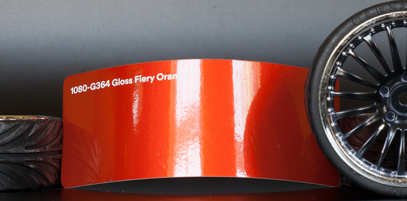 3M 2080-G364 Metallic Gloss Fiery Orange Vinyl