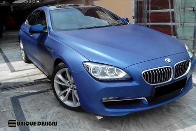 Avery Matte Metallic Brilliant Blue