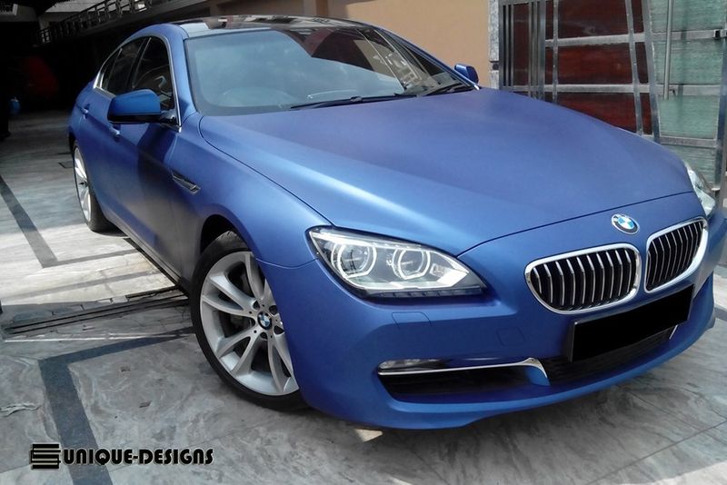 Avery Matte Metallic Brilliant Blue