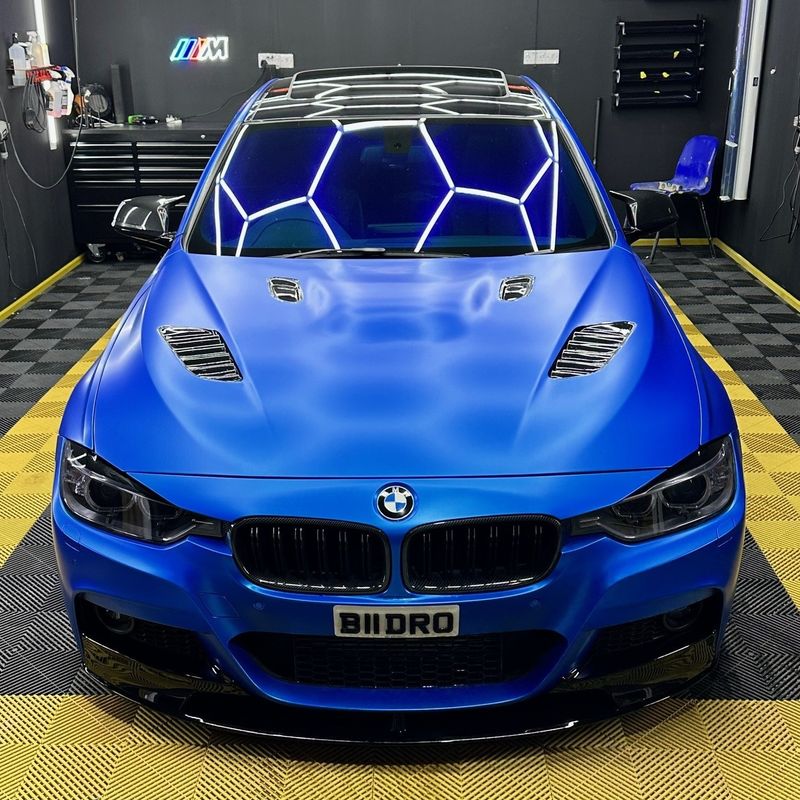 KPMF Matt Iced Blue Titanium K75505 Vinyl