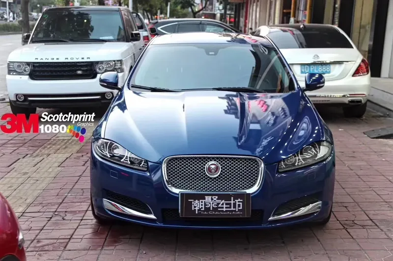3M 2080-G217 Metallic Gloss Deep Blue Vinyl