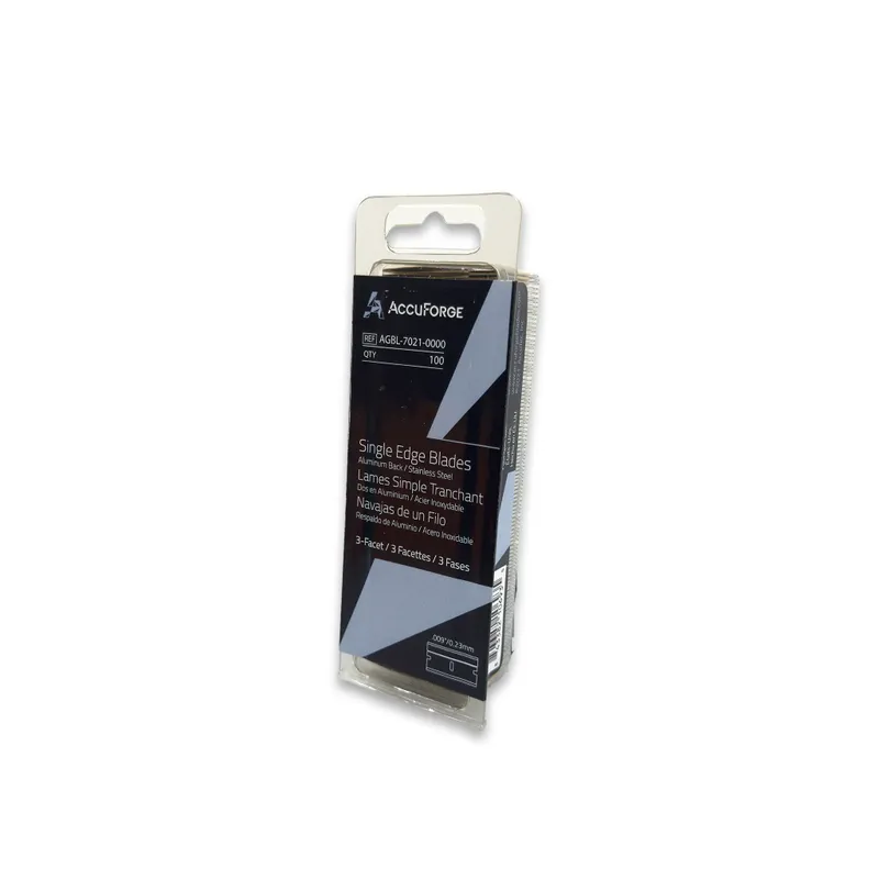 Stainless Steel 1" - Rostfria rakblad