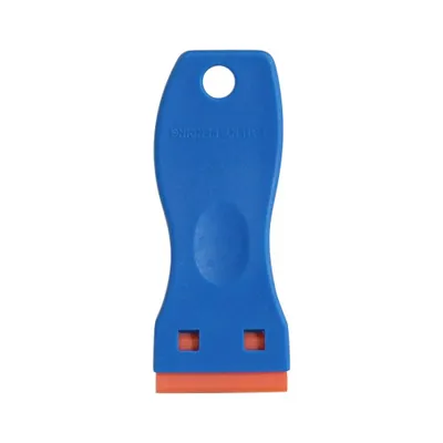 blueplasticsignvinylremoverorangeplasticblade