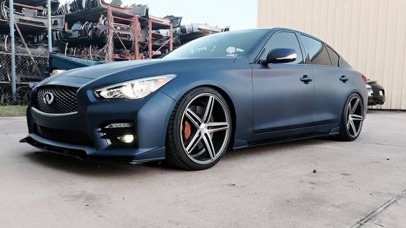 Avery Matte Metallic Night Blue