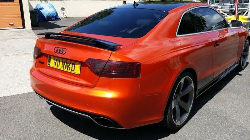 3M 2080-G364 Metallic Gloss Fiery Orange Vinyl