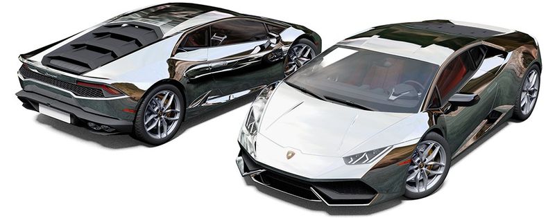 Avery Silver Chrome