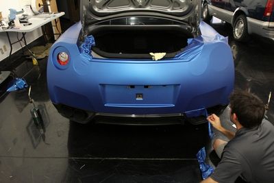 3M 2080-M227 Metallic Matte Blue Vinyl