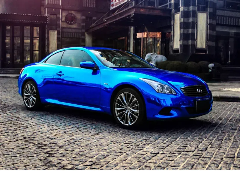 VN WRAP -  BLÅ KROM VINYL (REA)