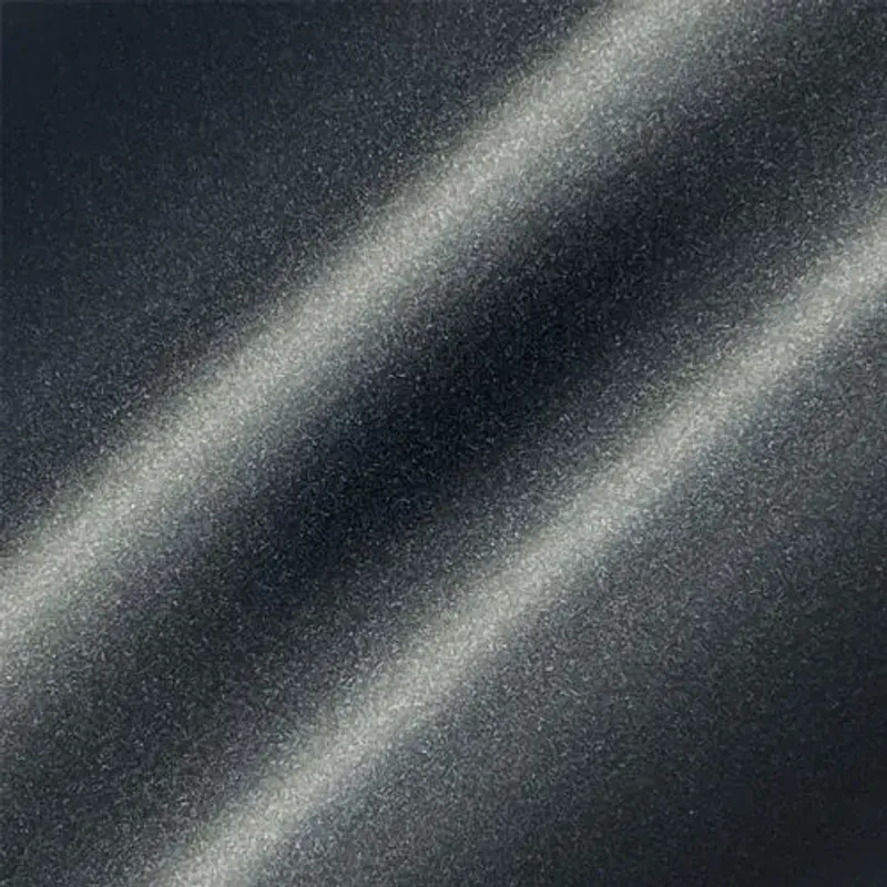Avery Satin Metallic Black Rock Grey