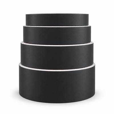 Matt Svart Stripes - Premium