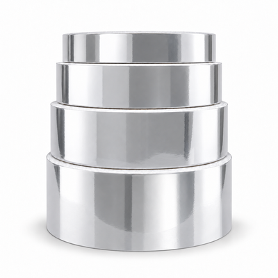 Silver Chrome Stripes - Premium