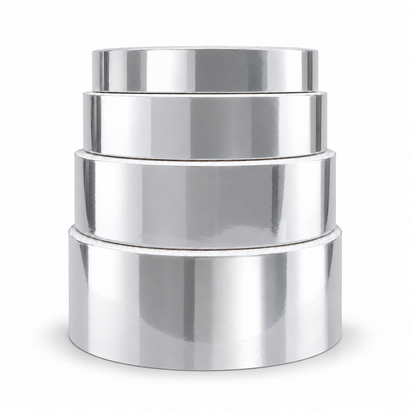 Silver Chrome Stripes - Premium