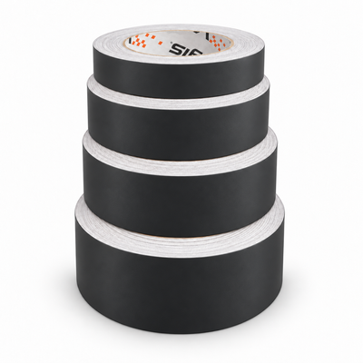 Matt Svart Stripes - Premium