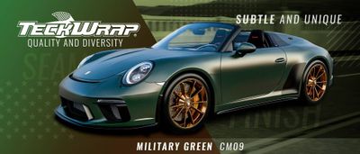 TeckWrap CM09 Military Green
