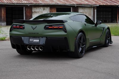 K75559 Matt Military Green Wrapped by NextLevel