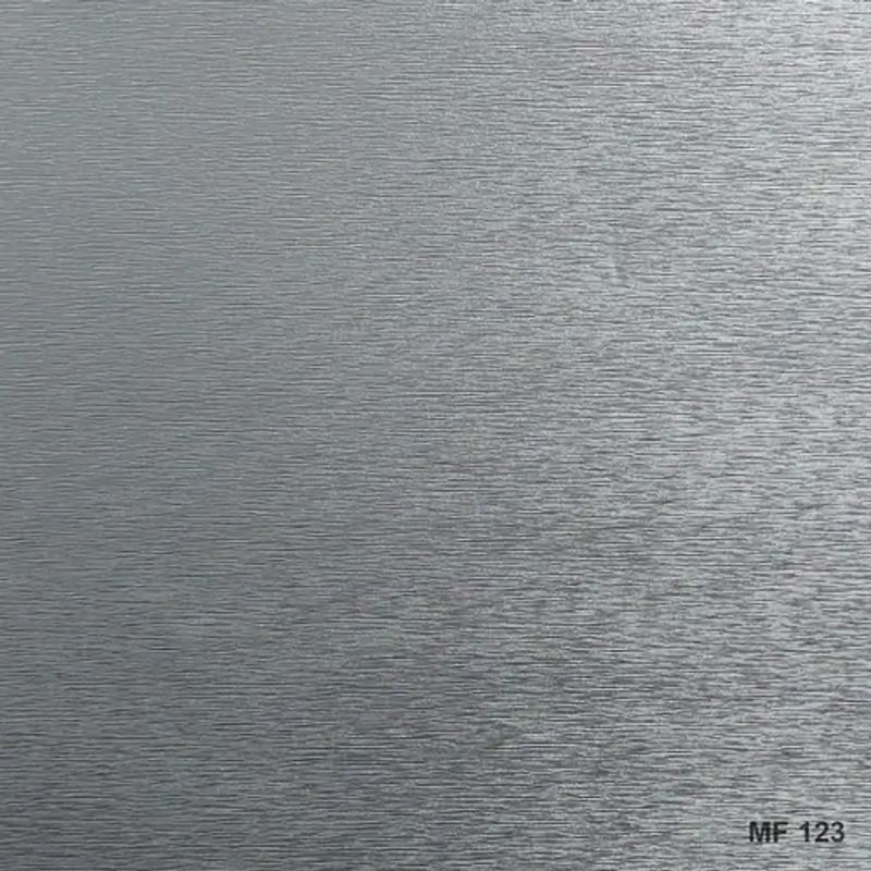 SOIF MF-123 Silver Rostfritt Metall - Inredningsvinyl