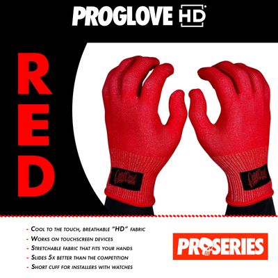 PaintisDead - PROGLOVE HD (Röd)
