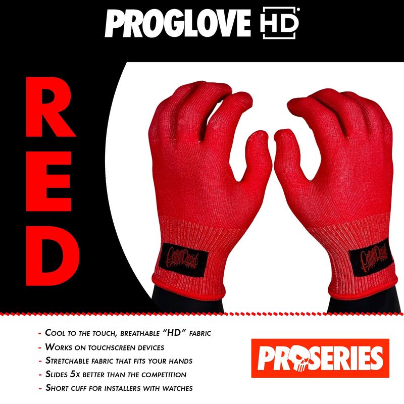 PaintisDead - PROGLOVE HD (Röd)