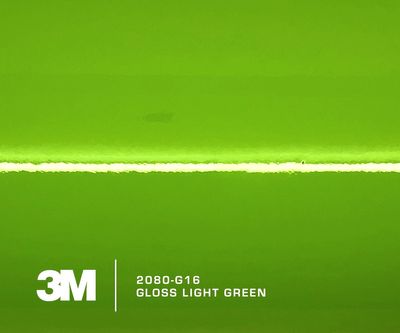 3M 2080-G16 Gloss Light Green Vinyl
