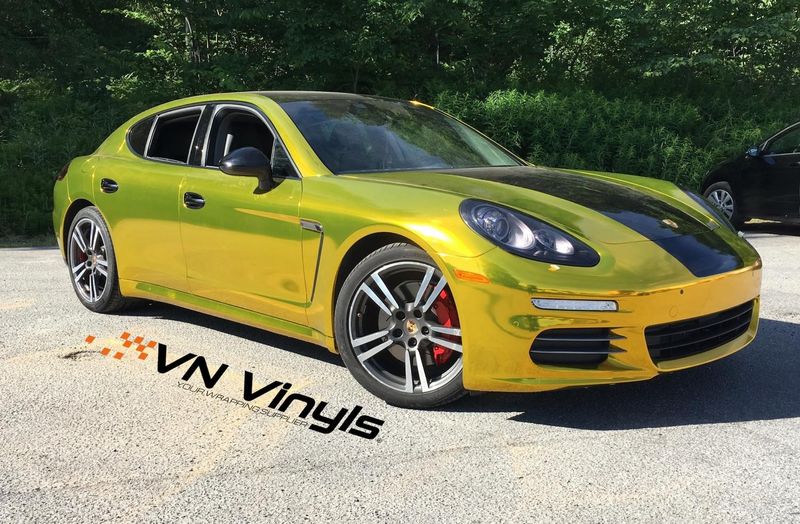 VN WRAP -  GULD KROM VINYL