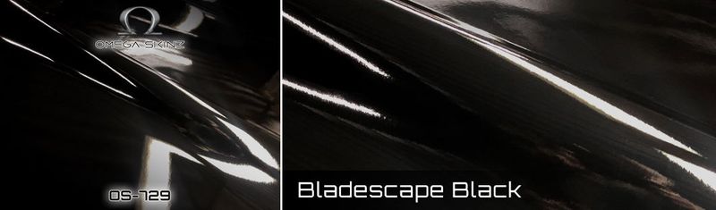 OMEGA SKINZ OS-729 Bladescape Black Vinyl
