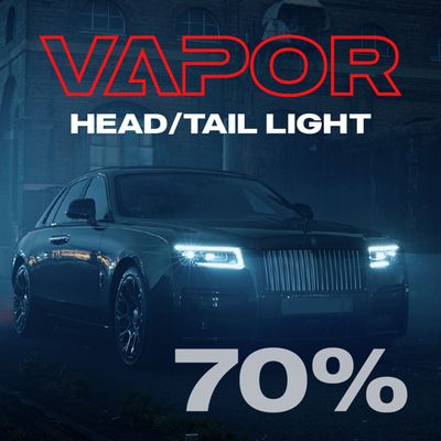 NKODA Vapor 70% Lyktfilm PPF