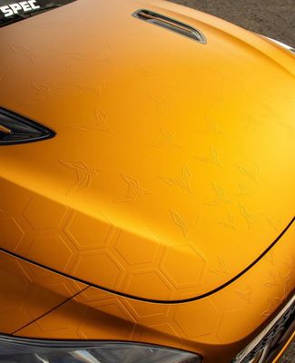 KPMF Matt Iced Amber Titanium K75591 vinyl