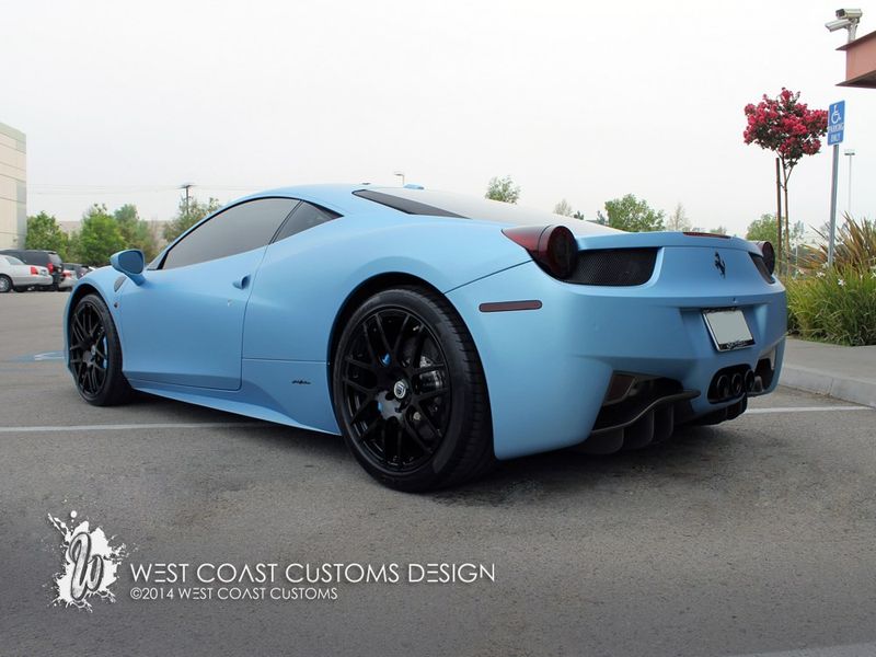 Avery Matte Metallic Frosty Blue