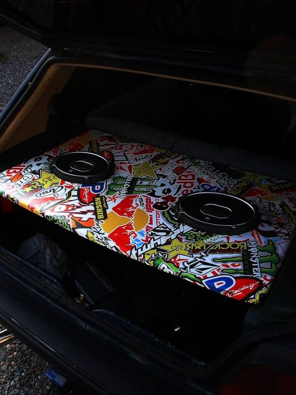 VN WRAP - STICKERBOMB VINYL MODELL 2
