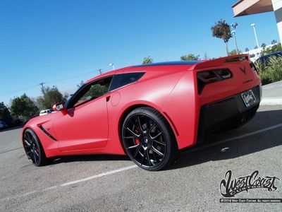 Avery Satin Carmine Red