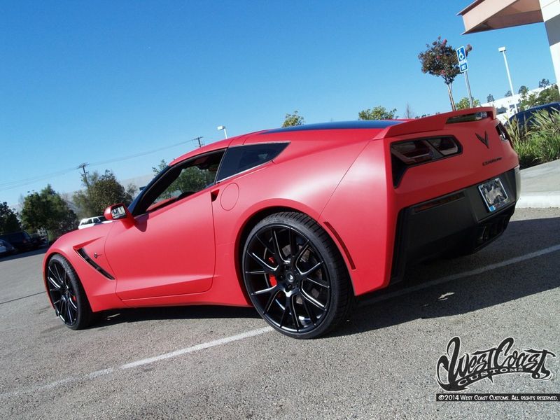 Avery Satin Carmine Red