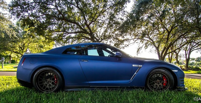 Avery Matte Metallic Night Blue