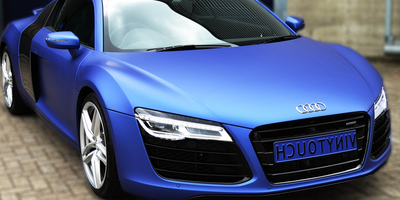 Avery Matte Metallic Brilliant Blue