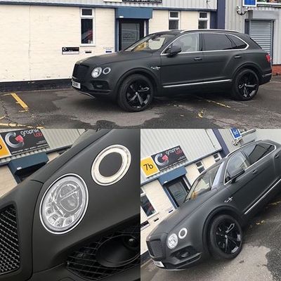 KPMF Matt Perfect Black K75547 Vinyl